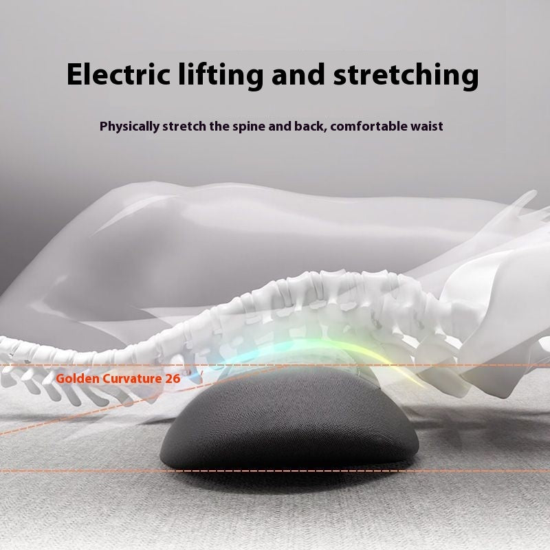 Lumbar Support Pillow With Heated Massage