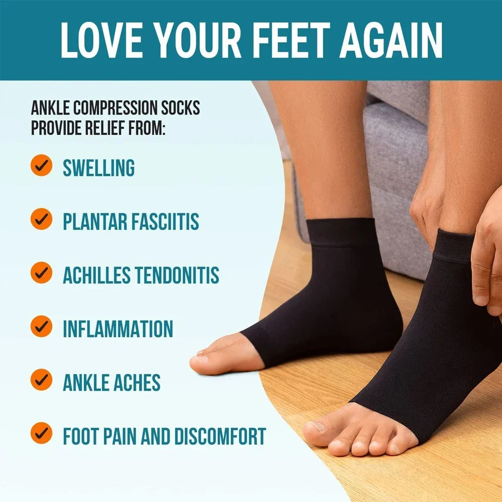 Neuropathy Compression Socks for Men Women